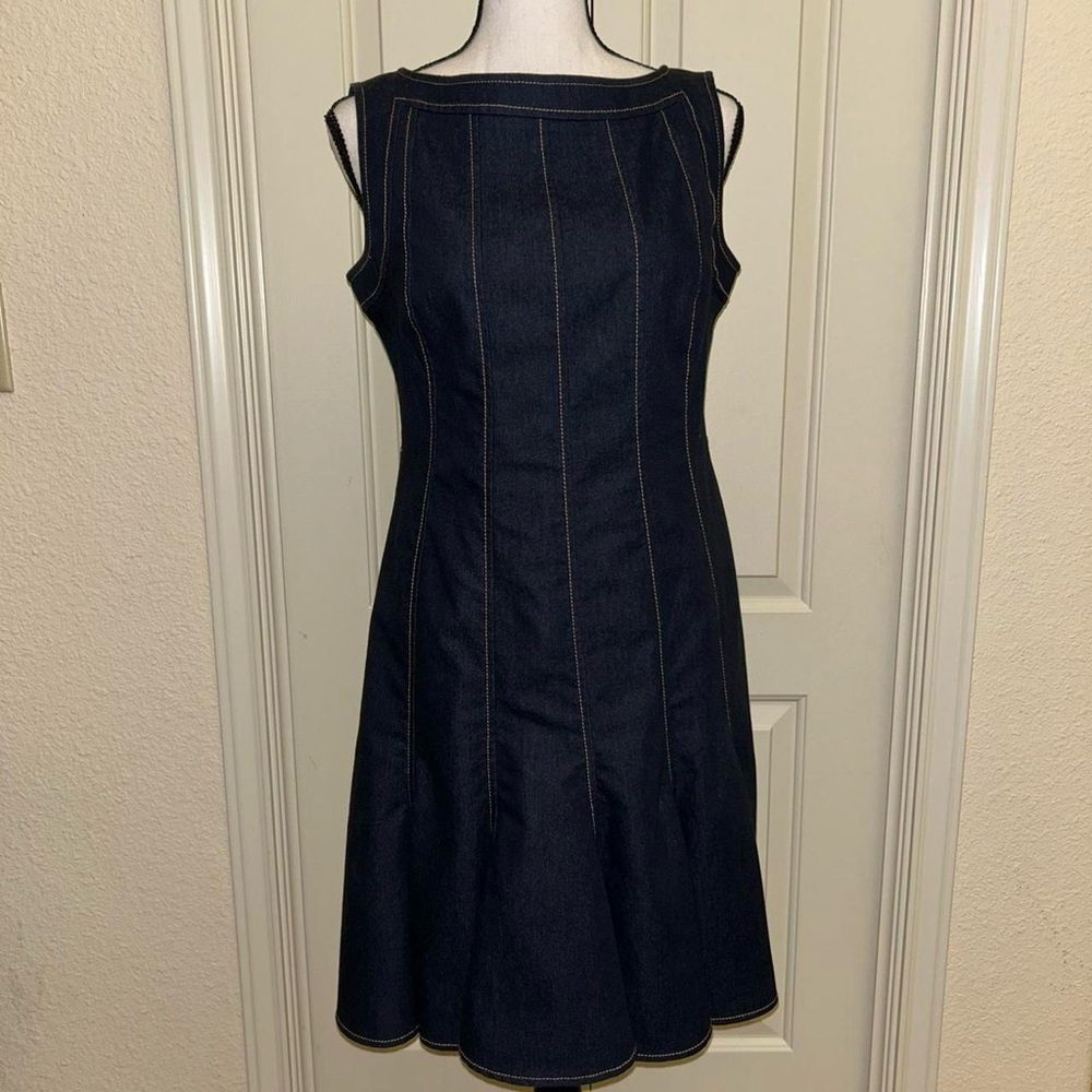 Sandra Darren Denim dress - Picture 2 of 5